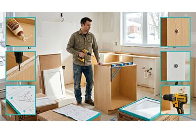 Master RTA cabinet assembly with 10 Percent Cabinetry. Learn common DIY mistakes to avoid, from squaring boxes to tool selection, for a professional finish. RTA cabinet assembly, DIY kitchen renovation, 10 Percent Cabinetry, cabinet assembly tips, common 